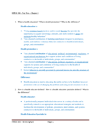 Ch 1 notes