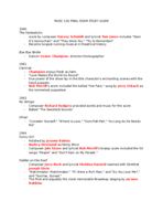 MUSC 126 Final Exam review