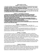 Psychology Final Exam Study guide