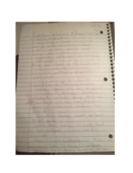 Bio 230 Week 5 Notes