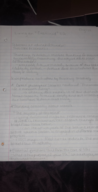 English Critical Thinking Notes 