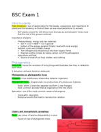 BSC2011 Exam 2 Study Guide