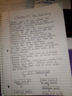 Week 6 Chapter 9: The Judiciary *Notes