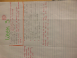 Week 3 Notes
