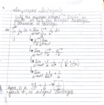 Improper Integrals Notes 