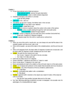 ASTR 101 first midterm study guide 