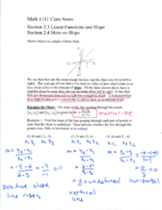 College Algebra Week 7 Notes