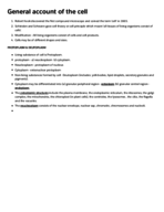 bio, week 1 notes