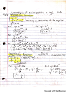 Math for Business Economics II week 4 notes