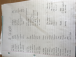 Intro to Italian Notes - Week Five