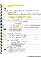 Math for Business Economics II week 5 notes