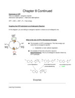 BIOL 1107 Continued chapter 8 notes