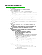 ENG 202 - Exam 1 Study Guide