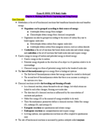 Exam #2: BIOL2170 Study Guide