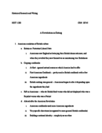 Week 1 Notes, HIST 1200
