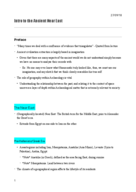 AN N EA (M50A) - First Civilizations Class Notes, Week 1, Lecture 1