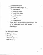ENGL 2130 - Study Guide