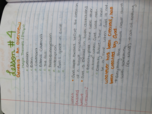 Lesson 4