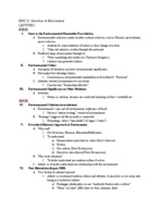 ENG 22, Literature and the Environment Week 1 Notes