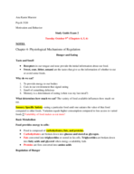 Study Guide Exam 2