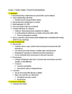 Theories of Personality Exam 2 Study Guide