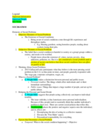 SOC206 Notes for Week 1-4