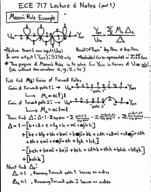 ECE 717 Week 4 Notes