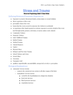 PSYC 3330 Abnormal Psychology Week 5 Notes