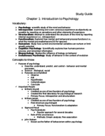 Study Guide 1