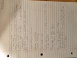 Week1 notes