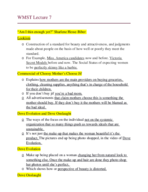 WMST Lecture 7 Notes 
