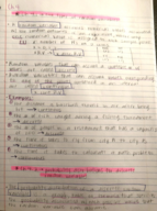 Week 7 notes