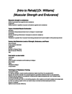 Intro to Therapeutic Rehab