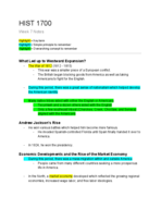 Class Notes Week 7