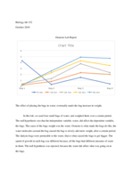 Osmosis lab report