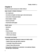 DEP Chapter 9 Notes