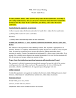 PHIL 1010- Critical Thinking