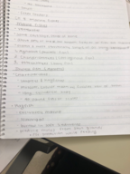 life under the sea, chapter 8 notes 