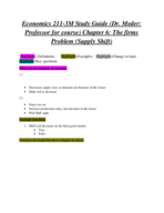 Economics Study guide