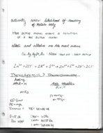 CHM 141 week 5 Notes