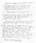 study guide for midterm