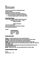 database week 8