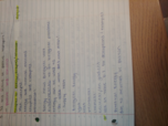 BIO 1200 Week 6 Notes