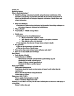 Healthy Psyc