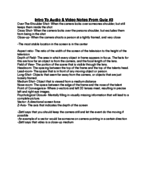 Intro To Audio & Video Quiz #3 Notes