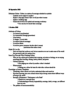 Cultural Anthropology 001 Week 1 Notes