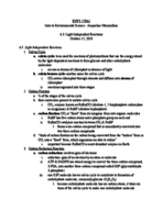 6.3: Light Independent Reactions