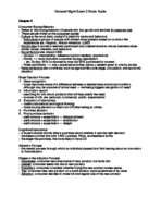332 Exam 2 Study Guide