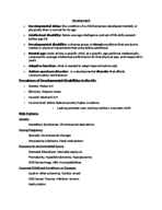 Development study guide 