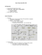 BIOL 1020 EXAM 3 Study Guide